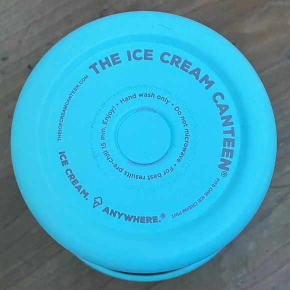 Pint size ice cream cooler Halo Top light green Container new in box - Picture 3 of 16